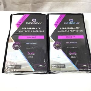 Set of 2 Bedgear Waterproof Mattress Cover